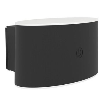 Бра 5W 3000-6500K 75875 черный VALGIANO Eglo