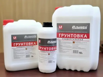 Альмира Грунтовка Универсальная, Укрепляющая 5 л 5 кг