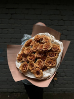 Букет роз эквадор в ассортименте (25 шт, 70 см)