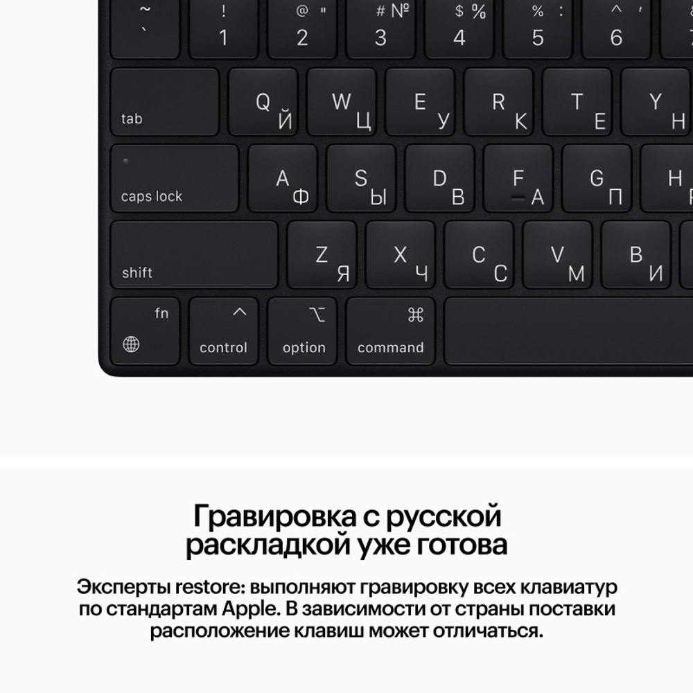 Чехол-клавиатура Apple Magic Keyboard для iPad Pro 11" (M4), черный (black)