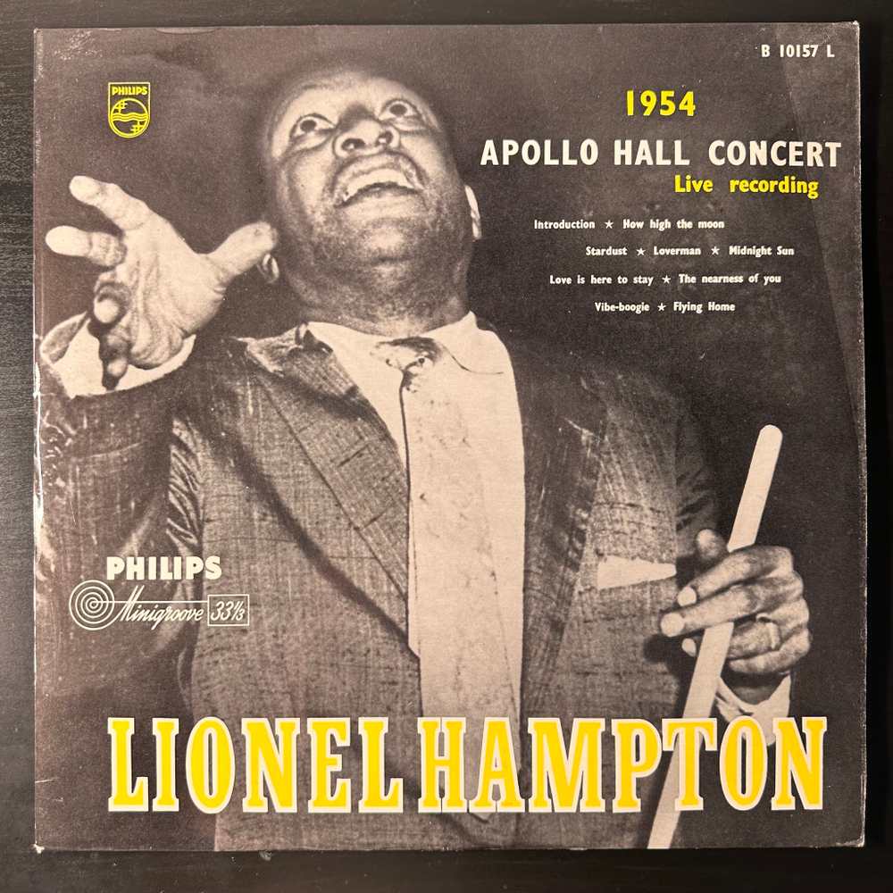 Lionel Hampton And His Orchestra ‎– Apollo Hall Concert 1954 (Голландия)