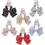 Резинка для волос «ПЕРСЕЯ», васельки, микс 6 цветов, d-8,5см (подвес Кокетка Единорог)