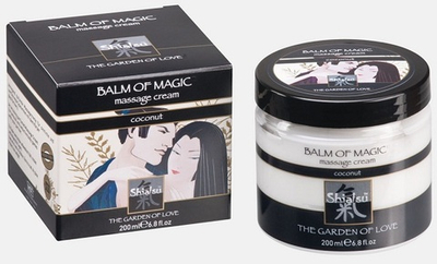 Массажный крем «Магическое удовольствие» с запахом кокоса, 200 мл.
