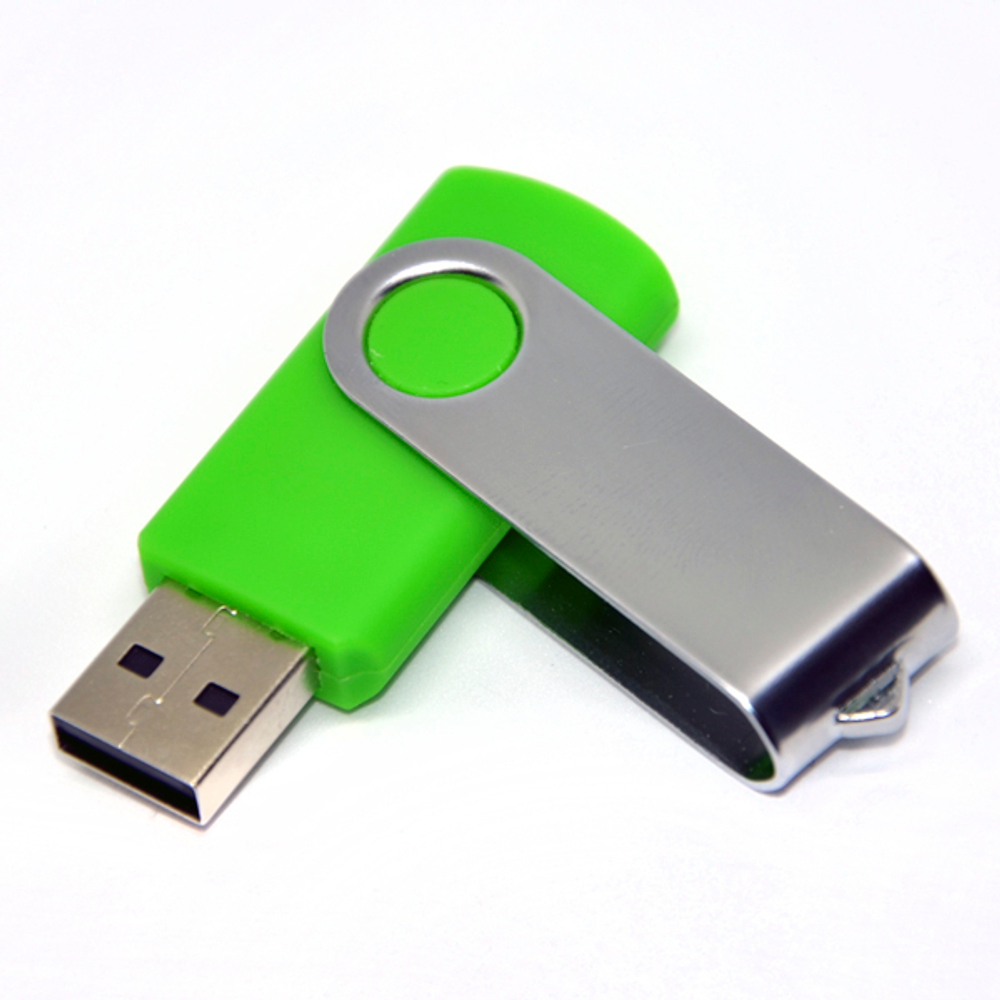 USB Флешка 4GB Connect M101, USB 2.0, зеленая