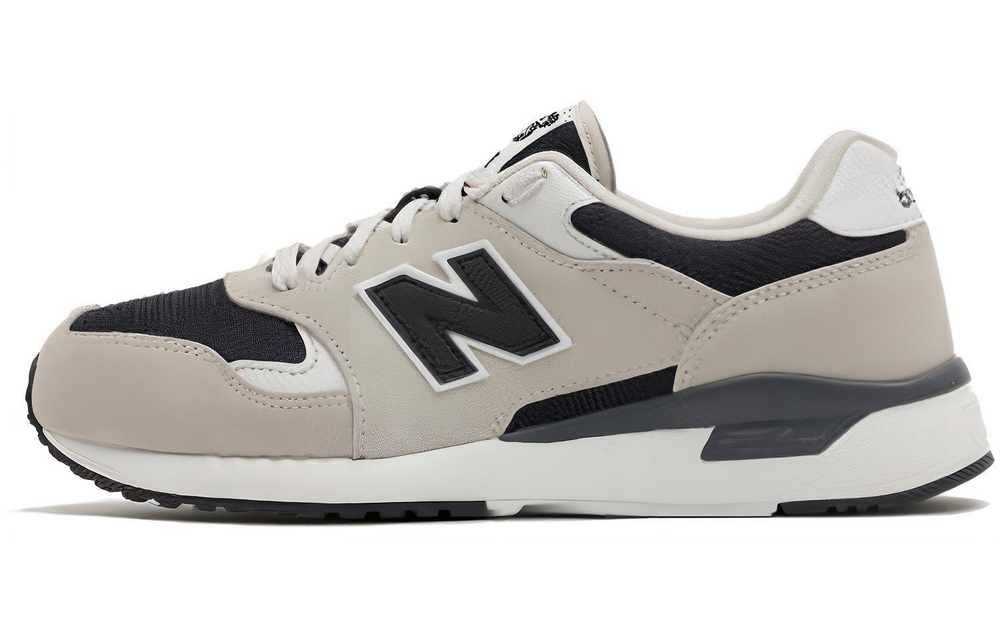 New Balance 570 Series Beige Black D Wide 'Creamwhite Black'