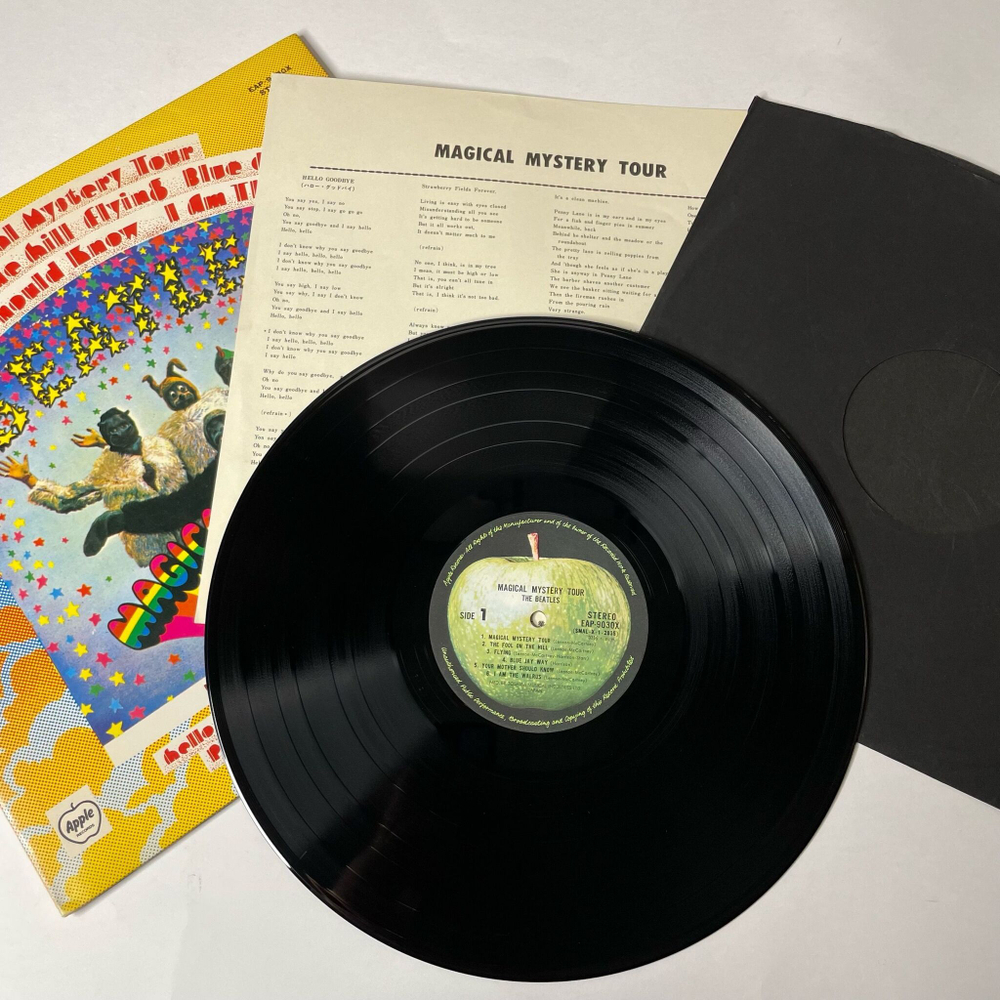 Винтажная виниловая пластинка LP The Beatles Magical Mystery Tour (Japan 1973) (No Obi) I Am The Walrus