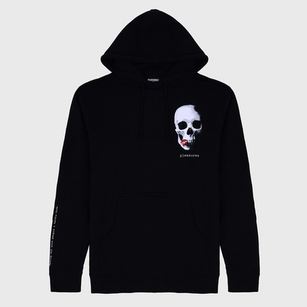 Худи Pleasures Make Out Skull Black