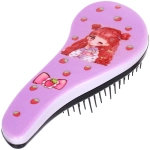 Расческа массажная компактная «АНИМЕШКИ», микс 4 дизайна, 18*7,5см (PVC коробка)