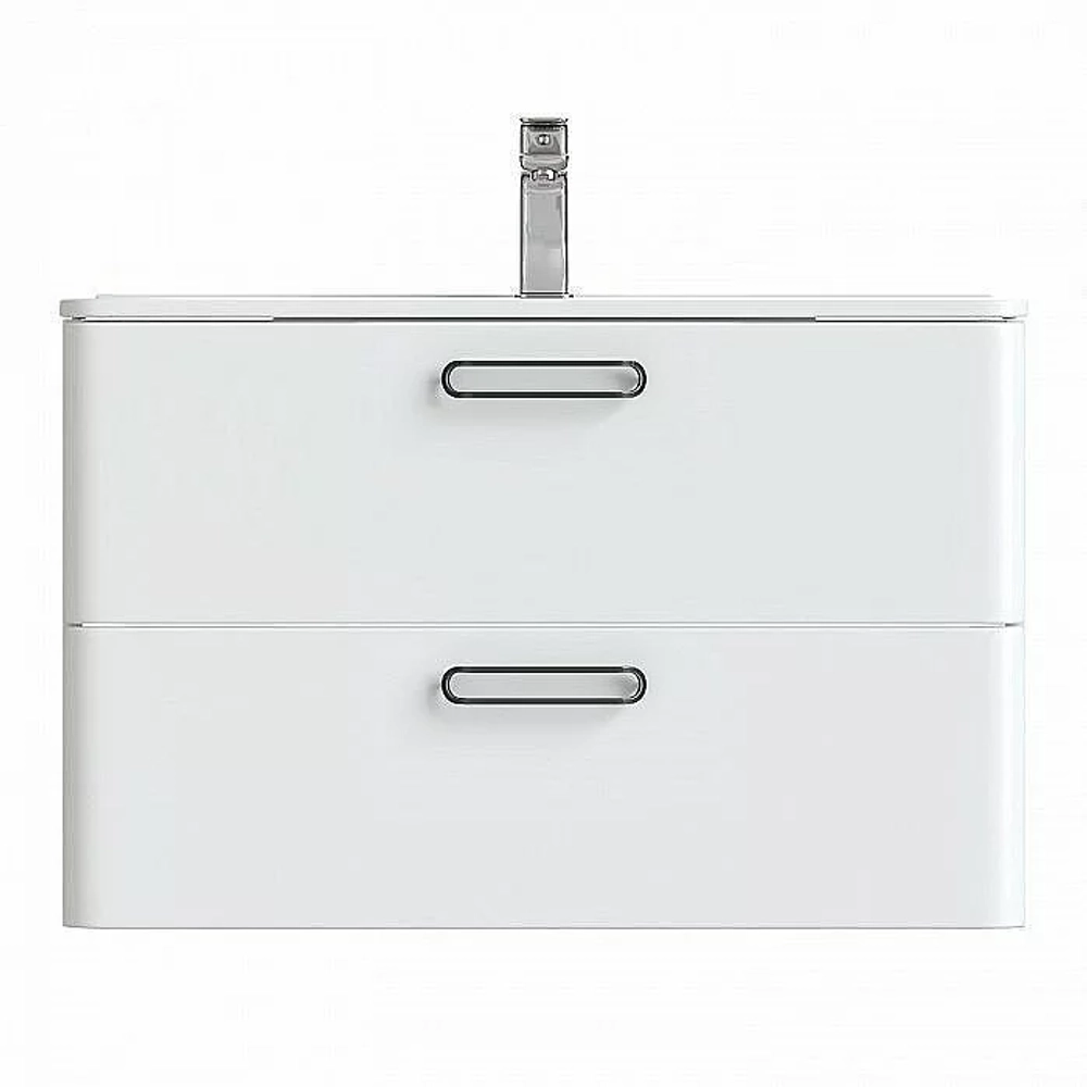 Тумба с раковиной IDDIS Brick BRI80W0i95K 80 белая