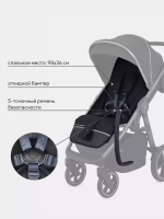 Коляска детская RANT "CASPIA 2.0" RA100 Black