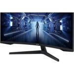 Монитор Samsung 34" C34G55TWWI черный (LC34G55TWWIXCI)