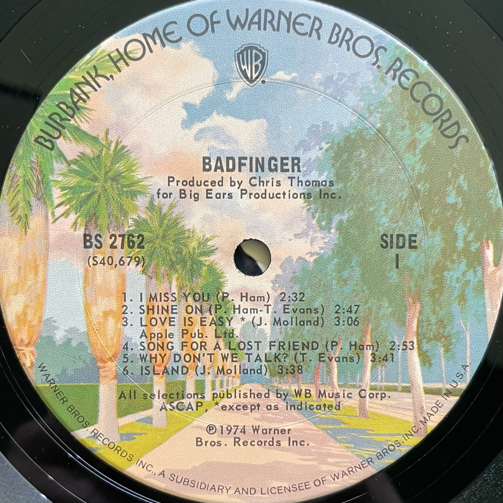 Badfinger- Badfinger (США 1974г.)