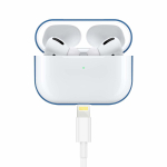Чехол КАРТОФАН для Apple AirPods Pro (арт. AIRPRO-SLIM-SILICON-BLUE)
