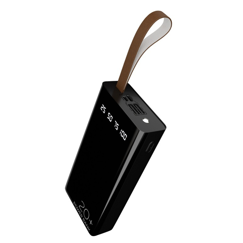 Порт.аккумул. Powerbank More Choice PB60-20 20000mAh черн.