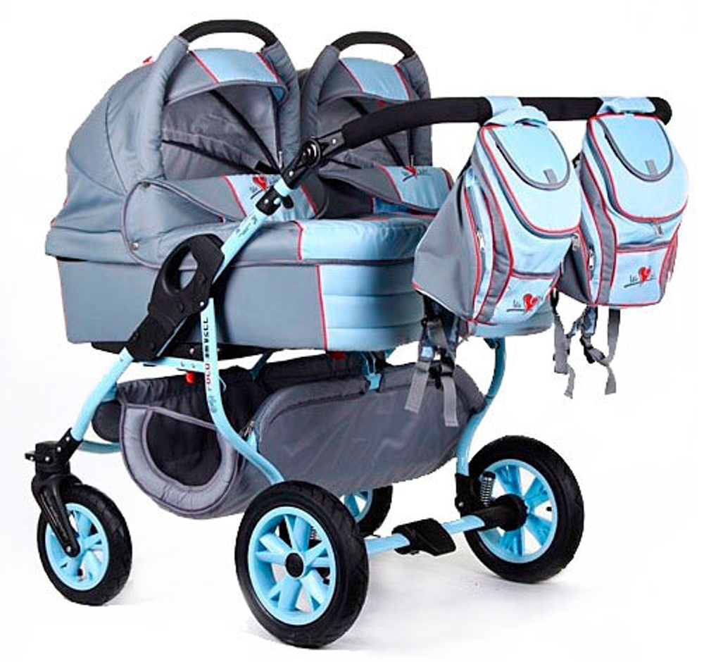 Коляска для двойни Tako Duo Jumper 2 в 1.We love kids