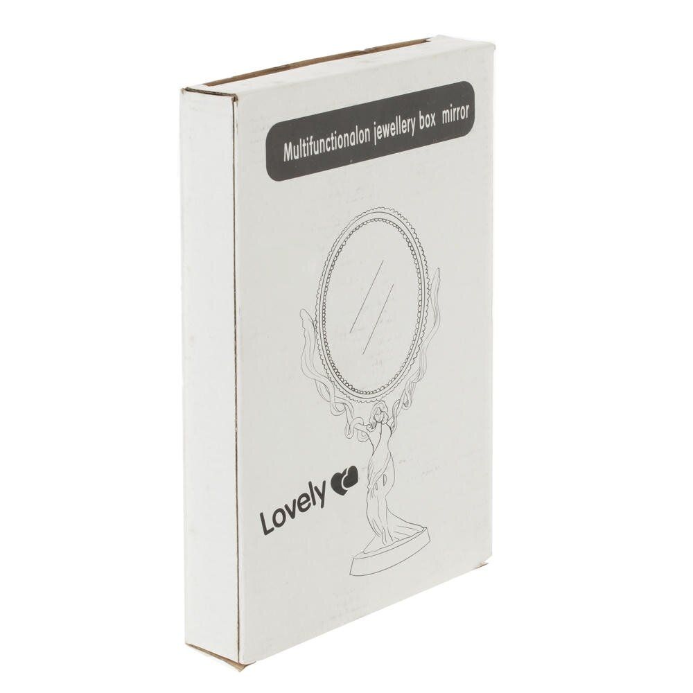 GAEM Зеркало настольное двустороннее, L13 W10 H27 см