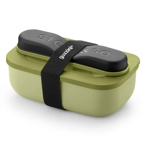 Набор из ланч-бокса и приборов store &amp; go, оливковый
