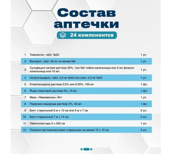 Аптечка первой помощи "ФЭСТ" для энергетика