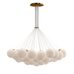 Люстра Cloyd LONATI C37 / Ø91 см - золото (арт.10423)