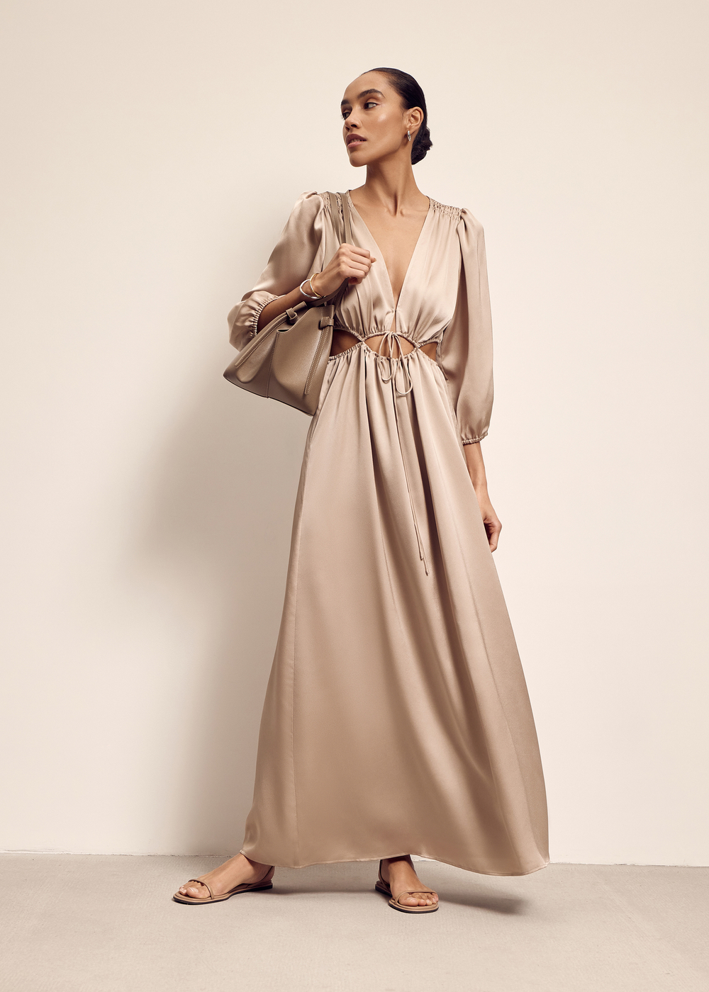 Платье TALIA, бежевый