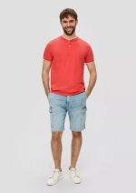 Рубашка-поло с вырезом Хенли от s.Oliver