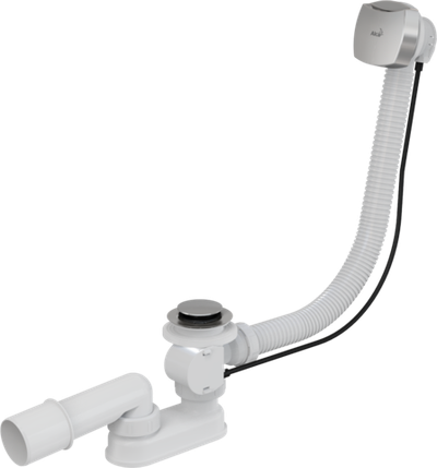 Сифон A51CR для ванны автомат комплект хромированный пластик/металл