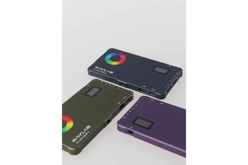 Осветитель светодиодный Raylab RL-LED12RGB-BL 2500-9000К синий