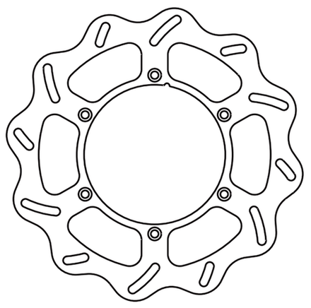 Диск тормозной Goldfren 1301F1