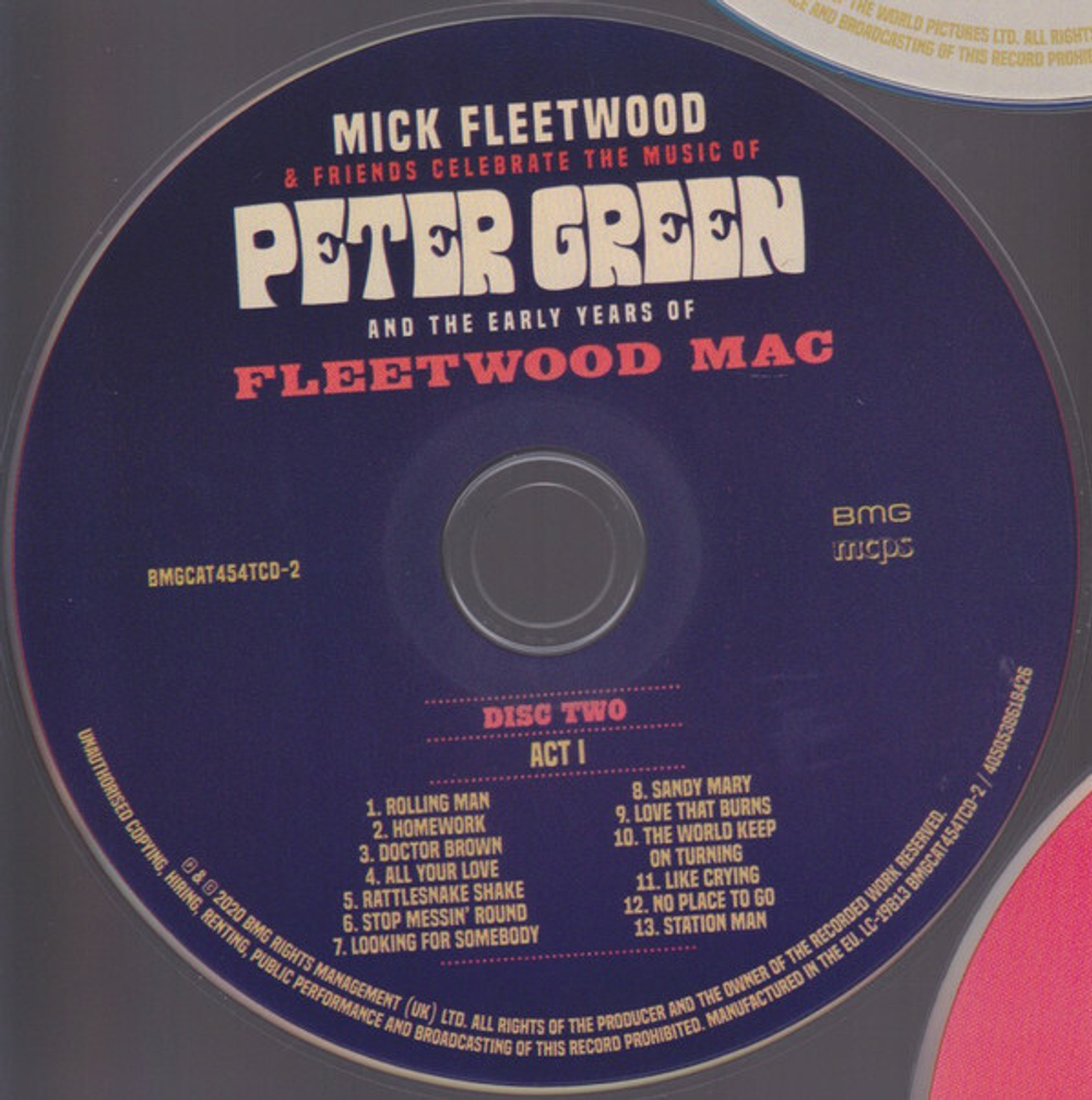 Mick Fleetwood & Friends / Celebrate The Music Of Peter Green And The Early Years Of Fleetwood Mac (2CD+Blu-ray)