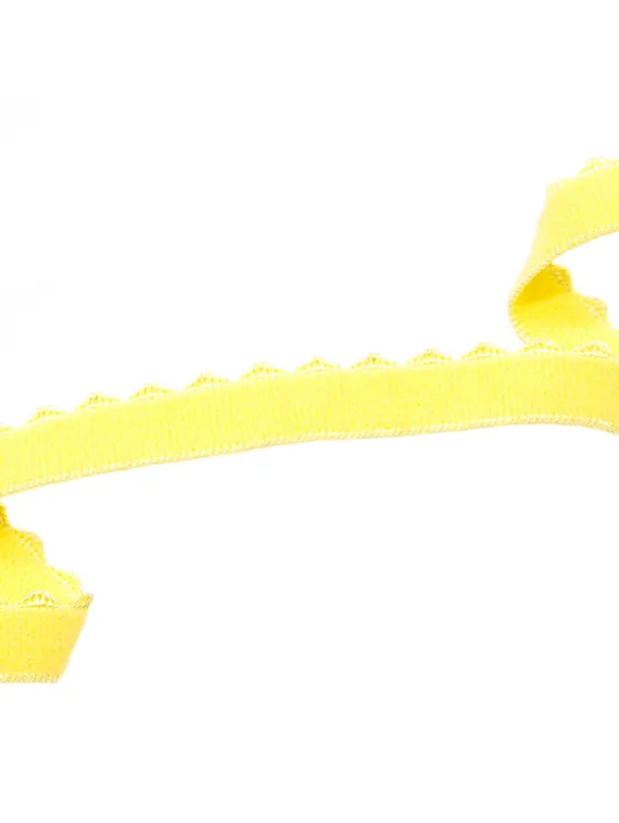 Желтый Резинка отделочная 12 мм, Турция