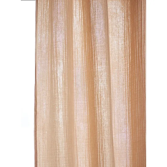 Штора из муслина бежевого цвета из коллекции essential, 150х290 см