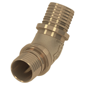 Уголок 45° TECE 32, бронза