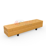 Скамья из бруса