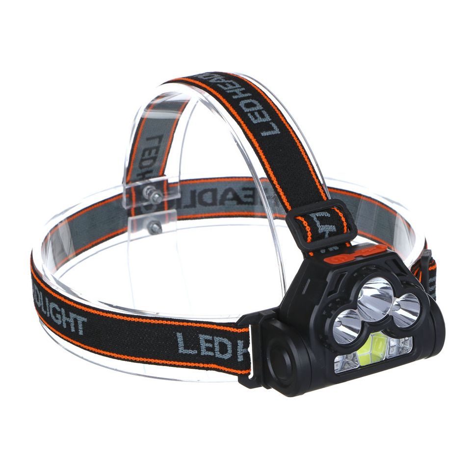 Фонарь ЕРМАК налобный XPE+LED 6 режимов (221-086)