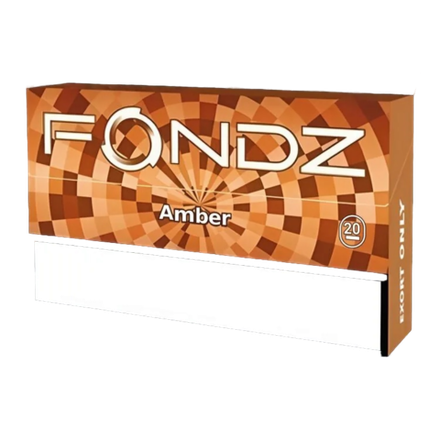 Стики Fondz Amber - терпкий табак (Индонезия) (блок - 10 пачек)
