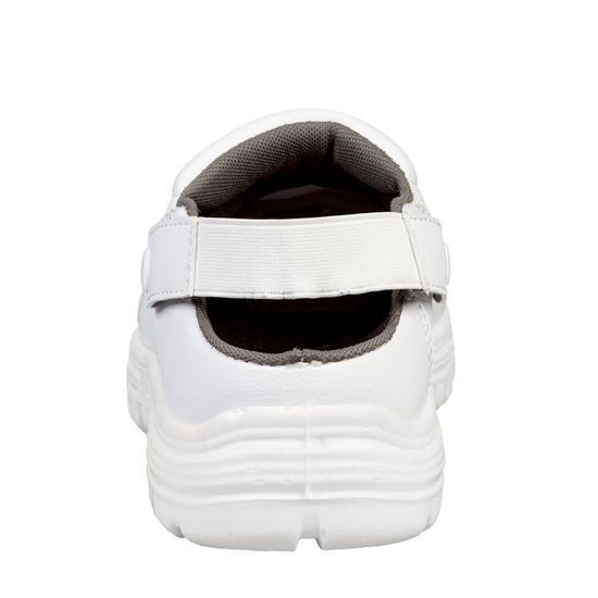 Сабо "Райм" с ремешком (белый), ПУ, КП