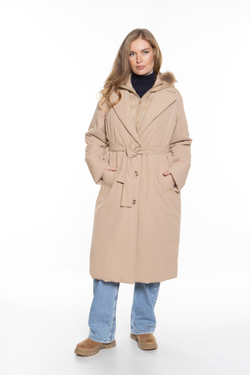 УТЕПЛЕННОЕ ПАЛЬТО С ЖИЛЕТОМ