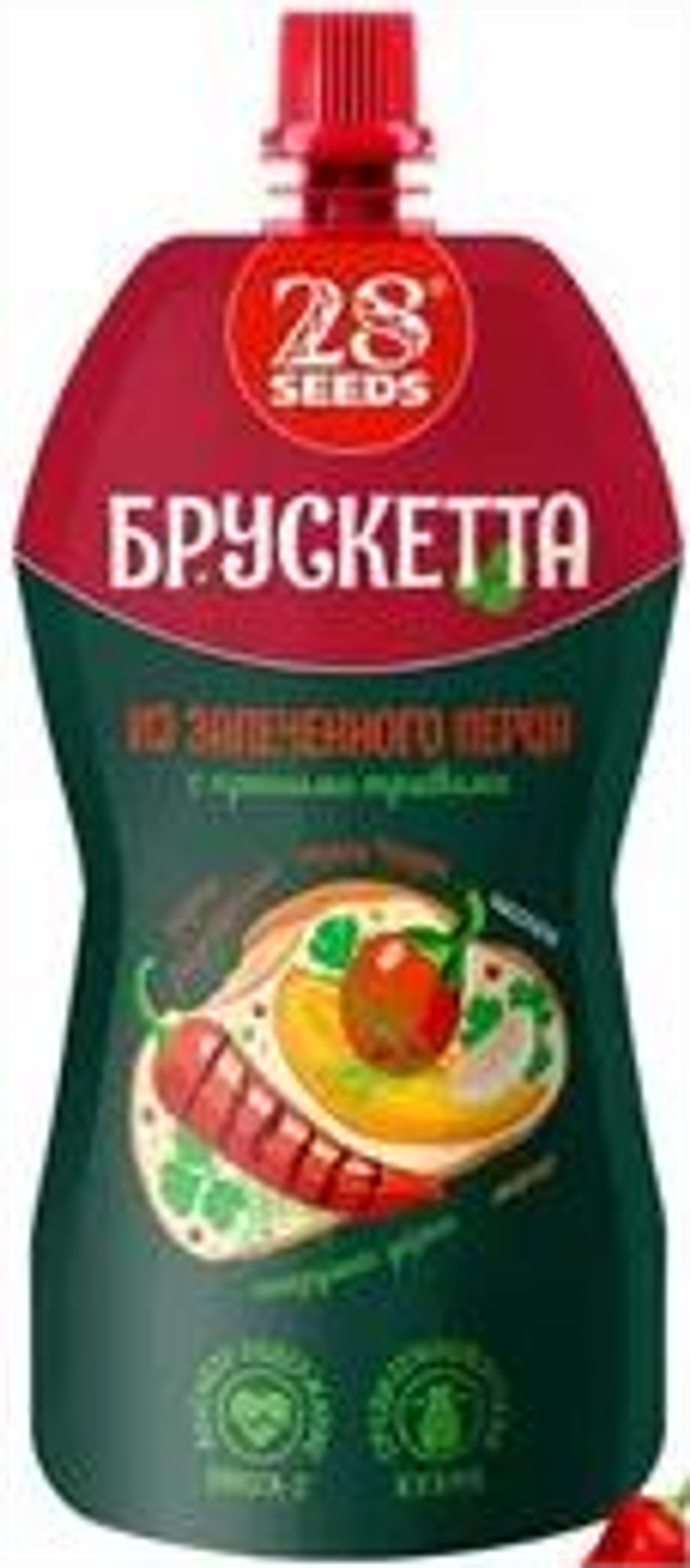 Брускетта из Запеченного перца с пряными травами 150г