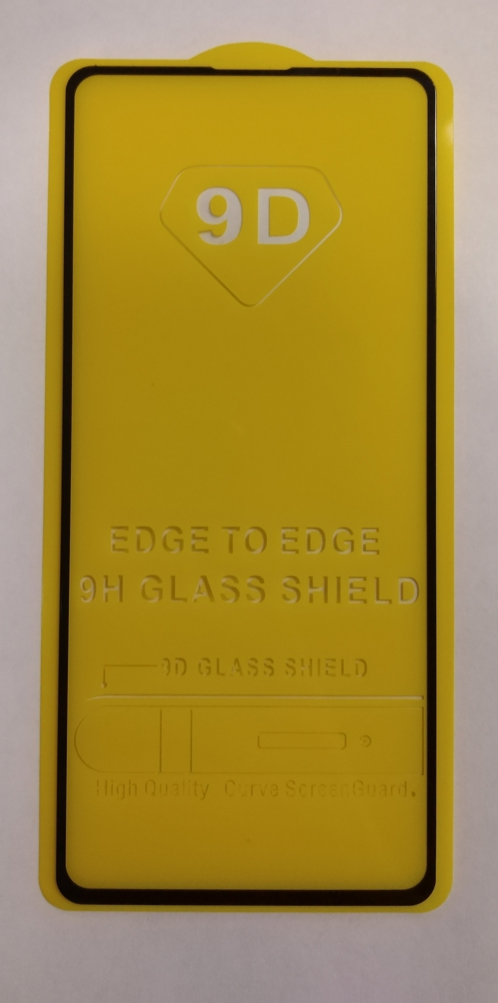 Защитное стекло "Полное покрытие" для Samsung A715F/M515 (A71/M51) Черный