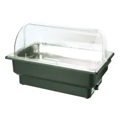 Мармит электрический 13,5 л 1/1*100 с откидной Roll-top крышкой поликарбонат EcoCater SUNNEX