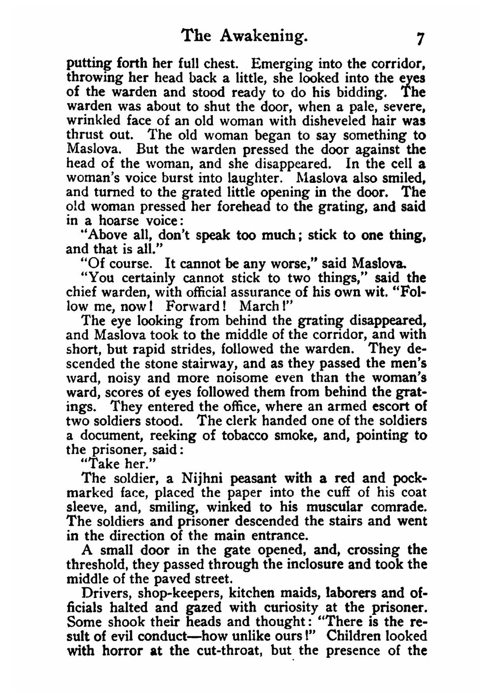 The awakening. (The resurrection) | Лев Николаевич Толстой