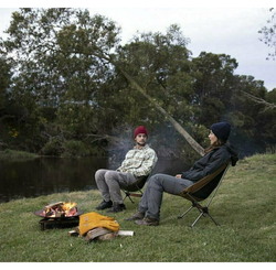 Кресло туристическое Naturehike YL08 складное, оранжевое, до 120 кг