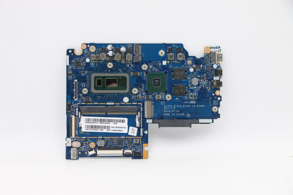 Материнская плата для ноутбука Lenovo S340-15IML i5-1021U MX230 2G 4G WIN (5B20W84737), оригинал