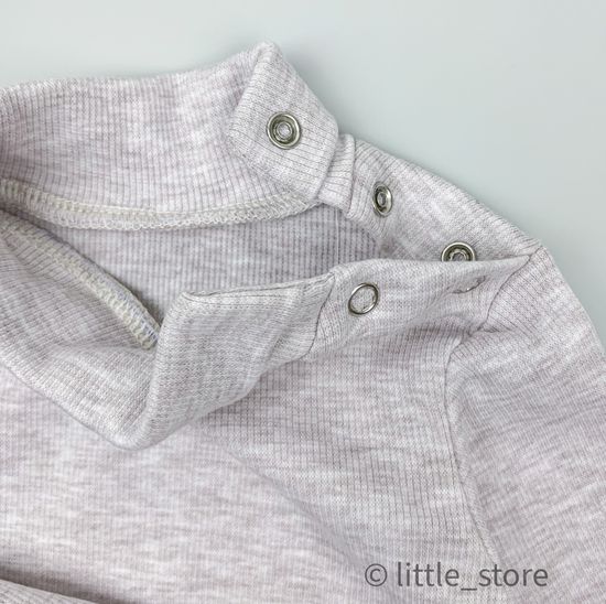 Боди-водолазка Бежевый меланж