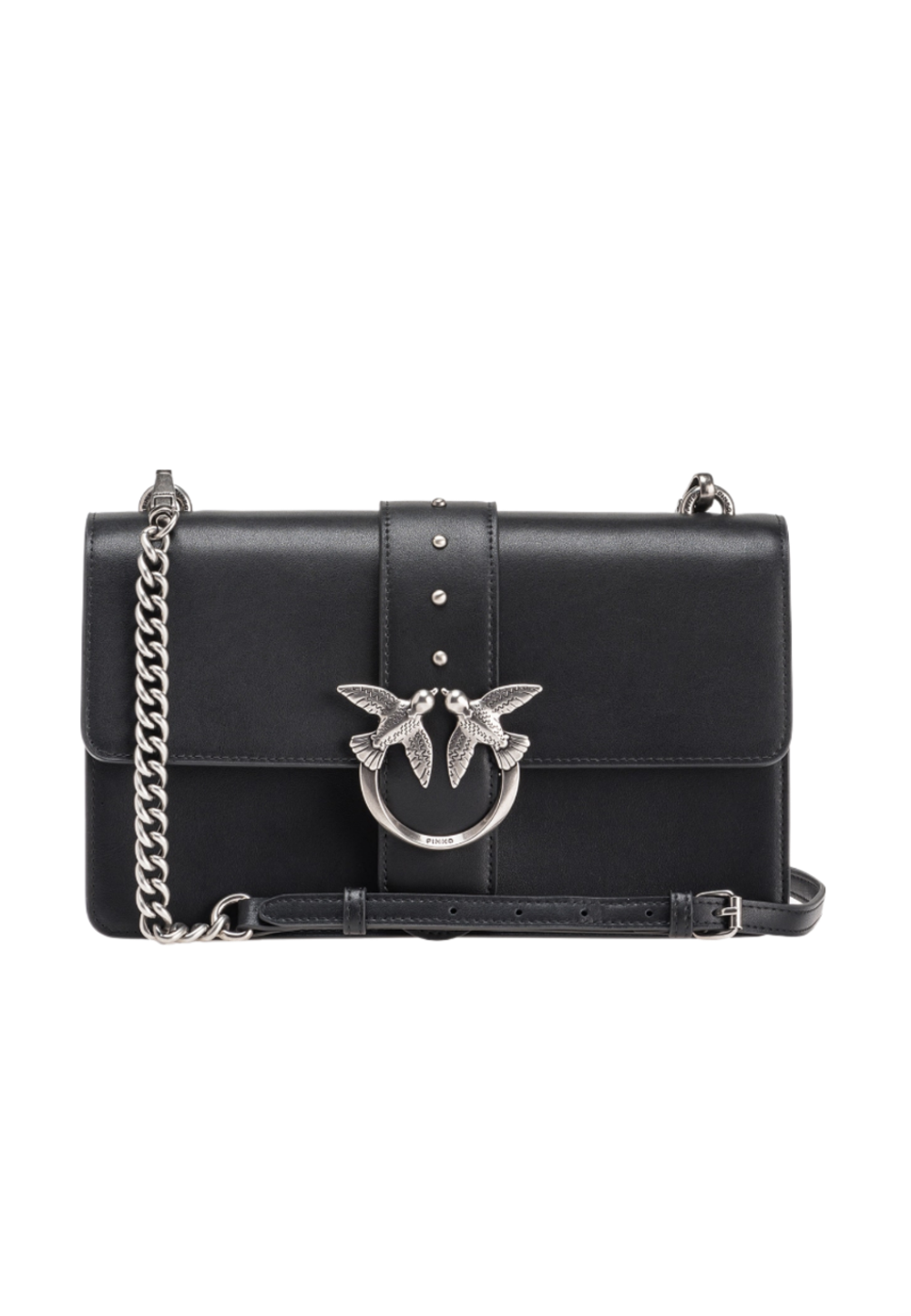 CLASSIC LOVE BAG SIMPLY - black/silver