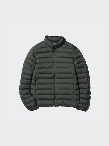 UNIQLO Ультралегкая пуховая куртка, оливковый