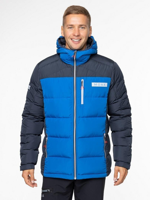 Куртка пуховая MOAX Club Team мужская, синий, MX314231-72105