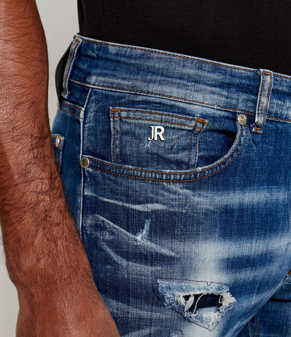 Джинсы IGGY John Richmond - темно-синий(RMA24159JE)