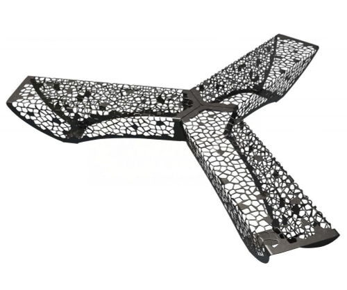 Скамейка стальная «Филигран» трехлучевая