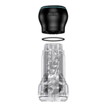 Набор PowerBlow   Feel Pocket Stroker Crystal: мастурбатор и интерактивная насадка